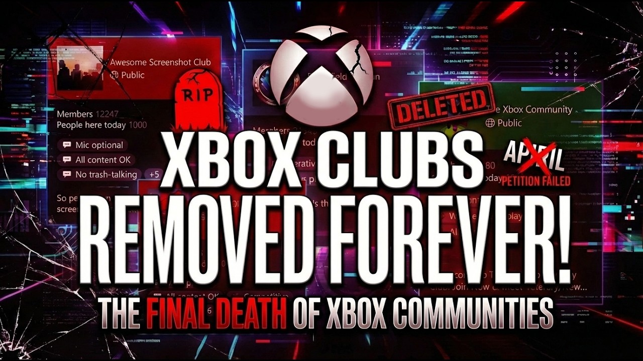 Xbox Social Clubs Removed 2026
