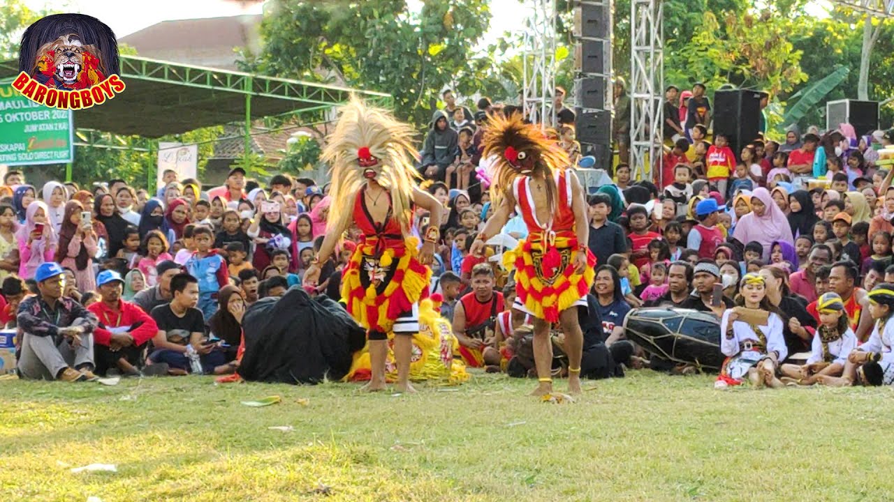 AKSI BUJANG GANONG || Barongan Mustiko Joyo live Klambu BarongBoys Barongan Bugel