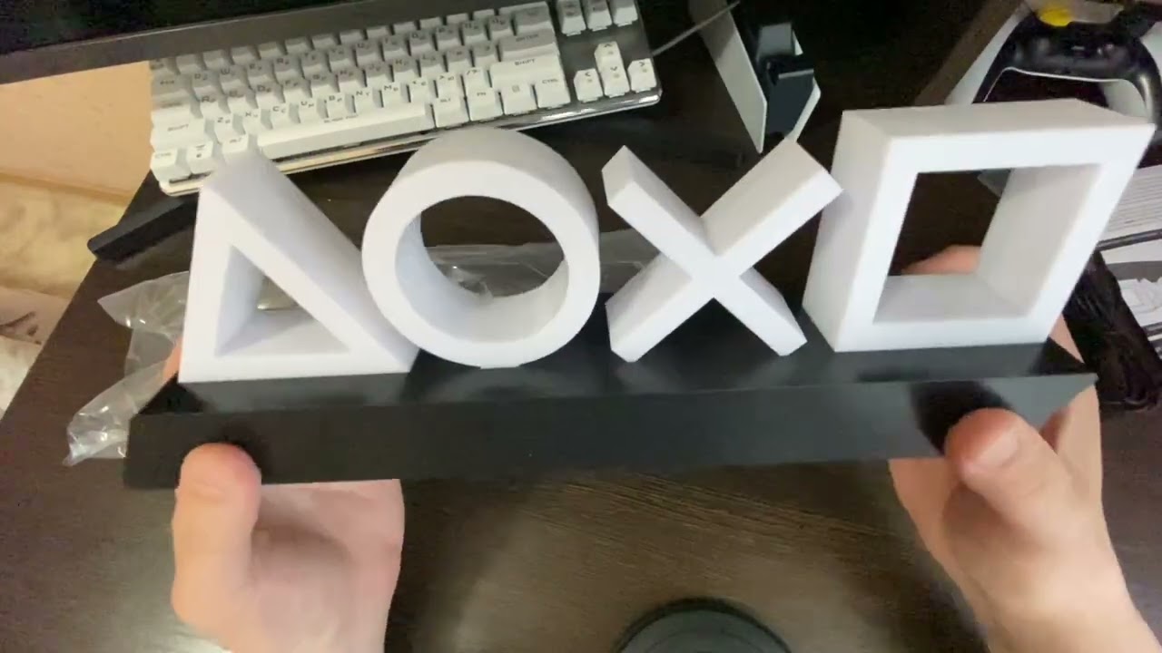 Обзор Светильник геймерский Paladone Playstation Icons Light PS5