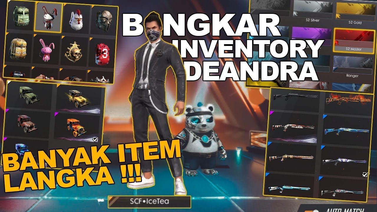 BONGKAR AKUN DEANDRA DARI SEBELUM ADA SEASON SAMPAI SEKARANG !! - GARENA FREE FIRE