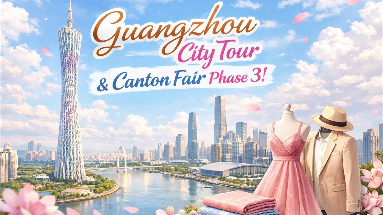 Exploring Guangzhou 🇨🇳 + Canton Fair Phase 3 (World’s Largest Trade Show)