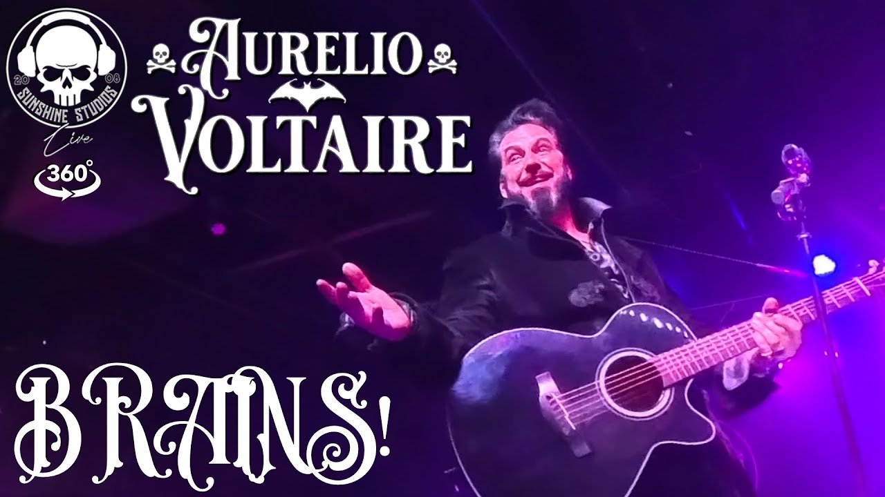 Aurelio Voltaire - BRAINS!, at Sunshine Studios Live
