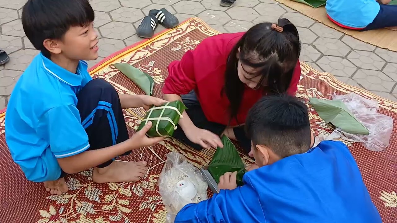 30 phút thi gói bánh chưng| Hội chợ xuân 30/01/2026