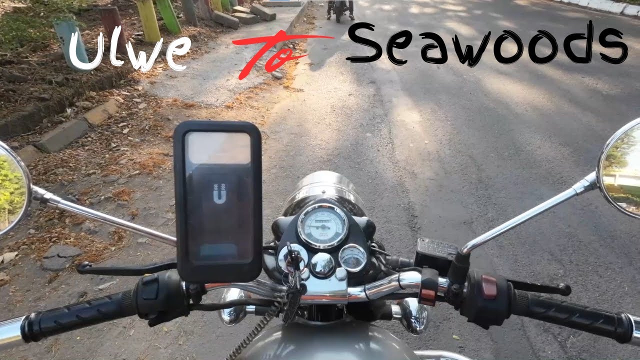 Classic 350 Short Ride | Ulwe to Seawoods | Catching Up with a Friend & Lunch Ride Vlog 🏍️
