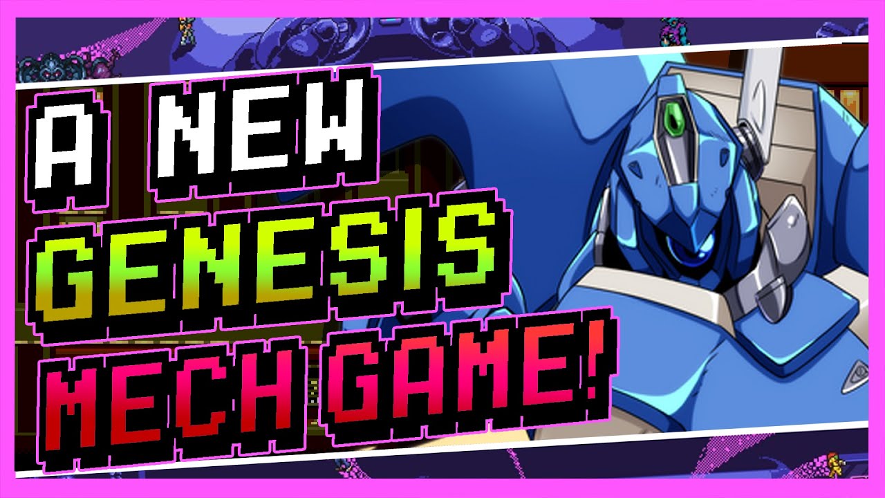 Mad Stalker - A New Sega Genesis / MegaDrive Mech Game in 2020 | St1ka's Retro Corner