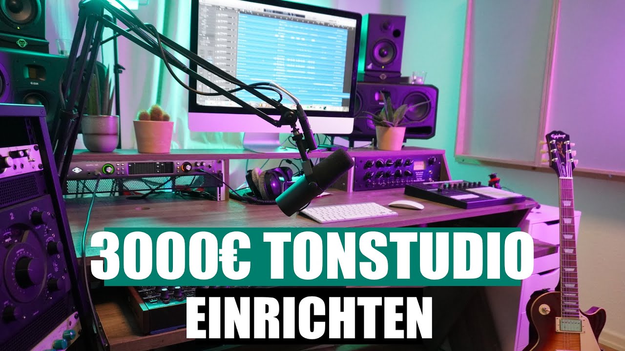 Tonstudio einrichten f&uuml;r 3000&euro; - Das beste Equipment zum Musik produzieren  | abmischen-lernen.de