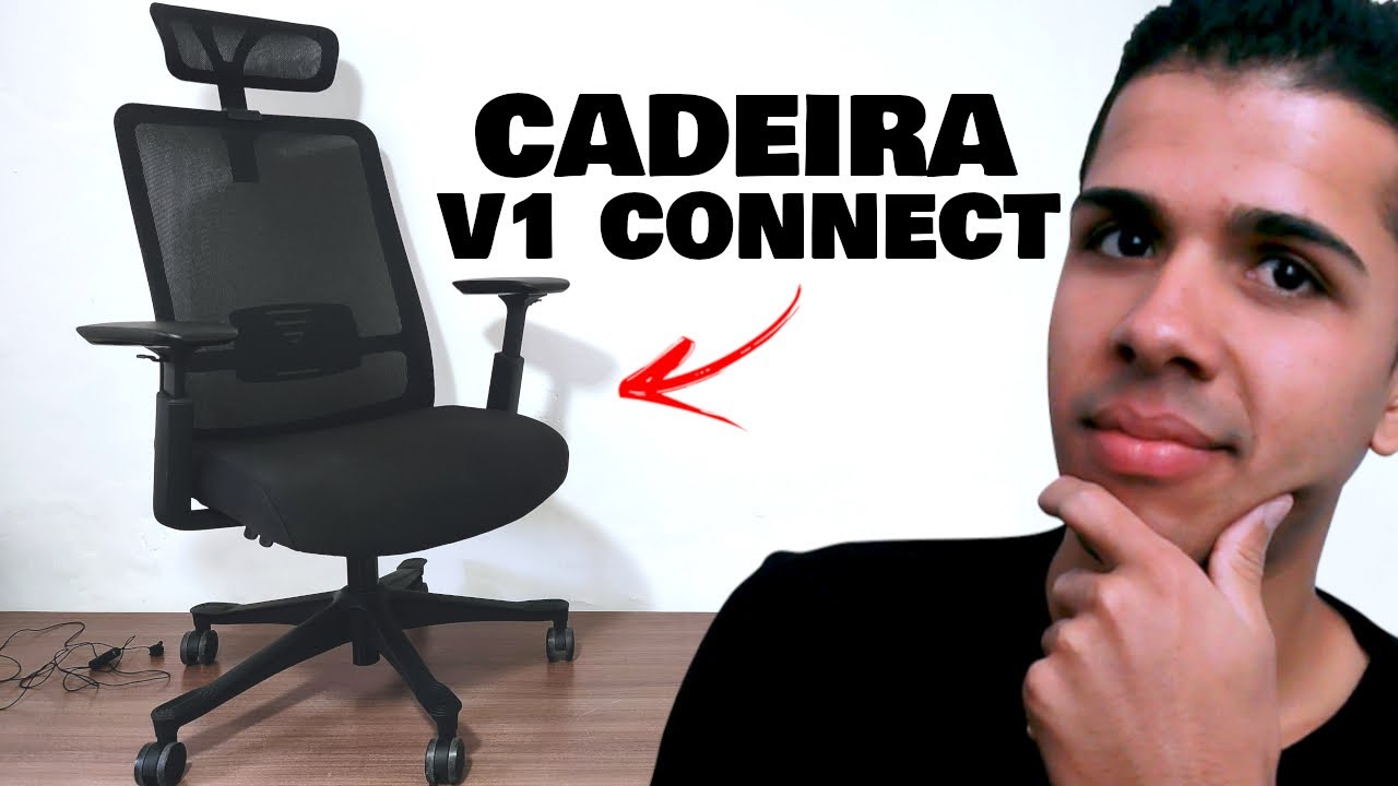 Review Cadeira Ergonômica V1 Connect Albha - Melhor custo-benefício 2025!!