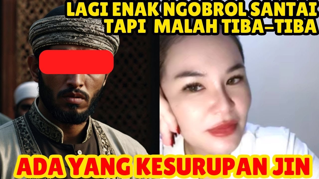 AGATHA LAGI ENAK NGOBROL SANTAI, TAPI TIBA-TIBA ADA YANG KESURUPAN JIN
