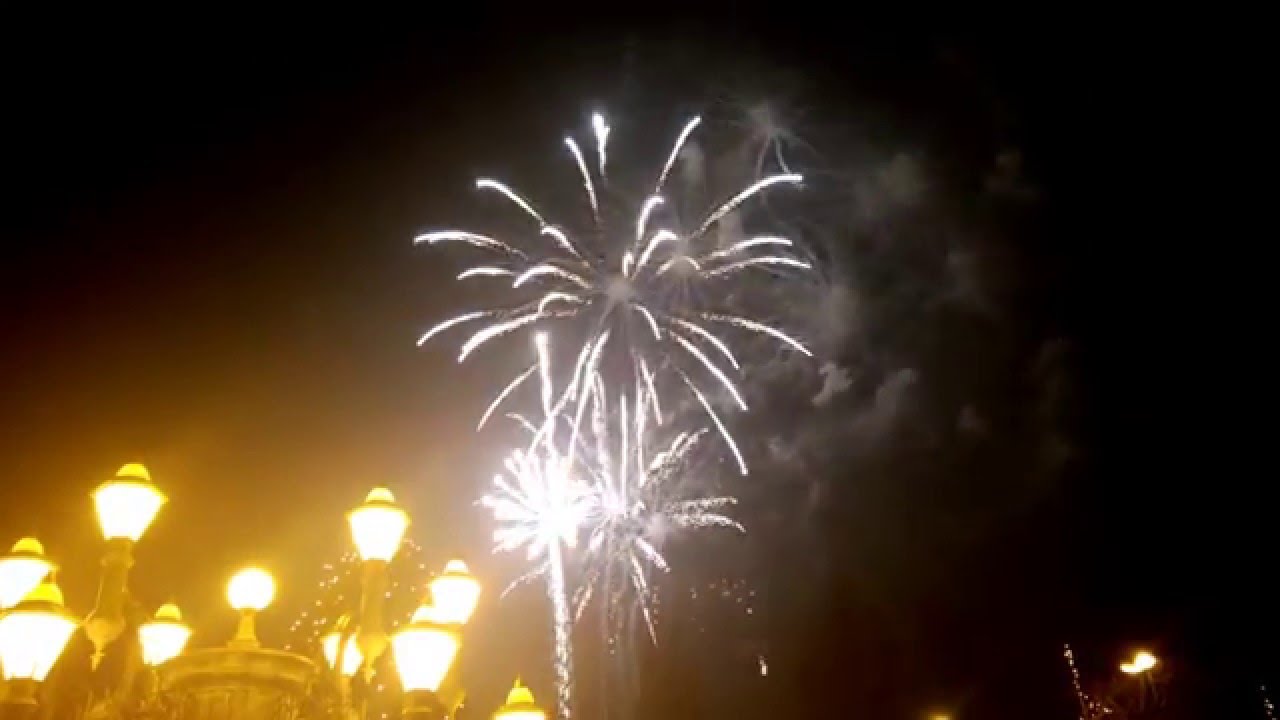 Feuerwerk Europa Park Sylvester 2015/2016