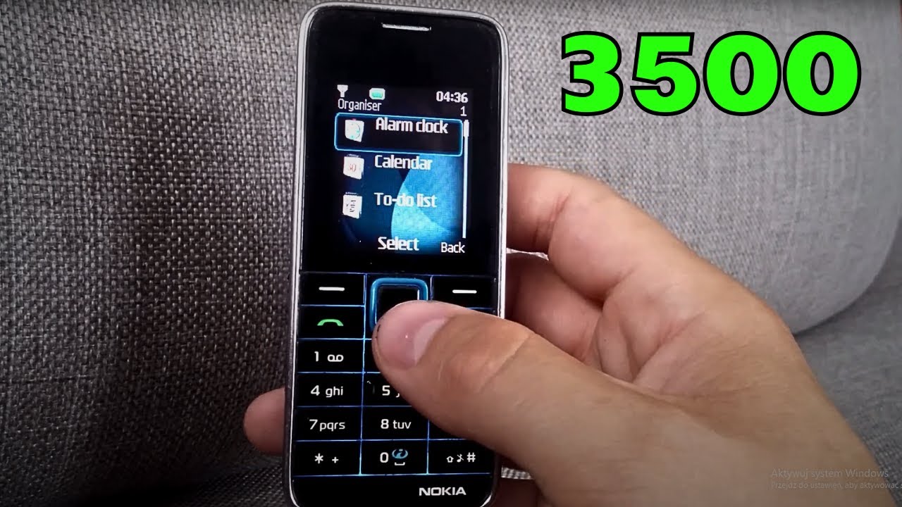 Обзор Nokia 3500 classic / Разборка / Рингтоны / Игры / Камера / Аккумулятор