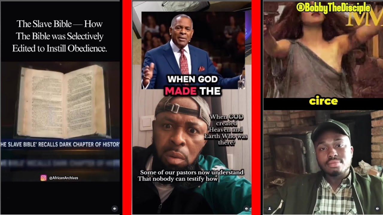 Slave Bible, Church Lies & Real Black History EXPOSED