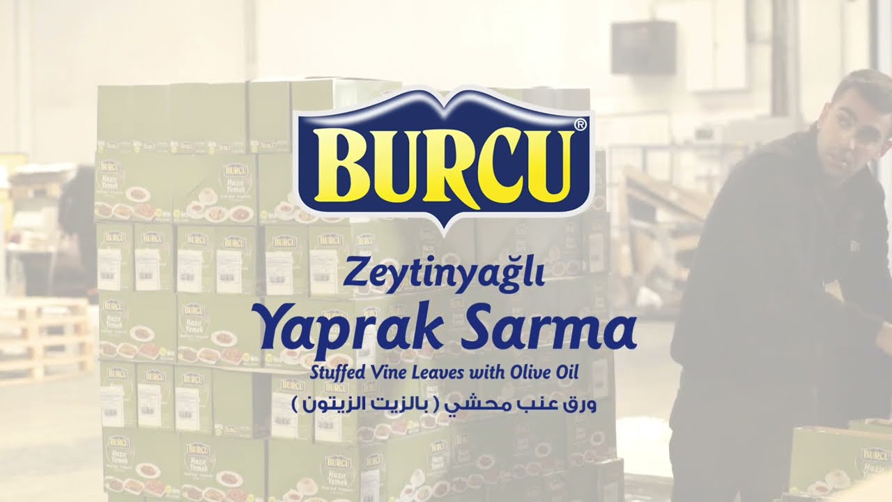 Yaprak Sarma Stuffed Vine Leaves | Factory Food Process | BurcuFood