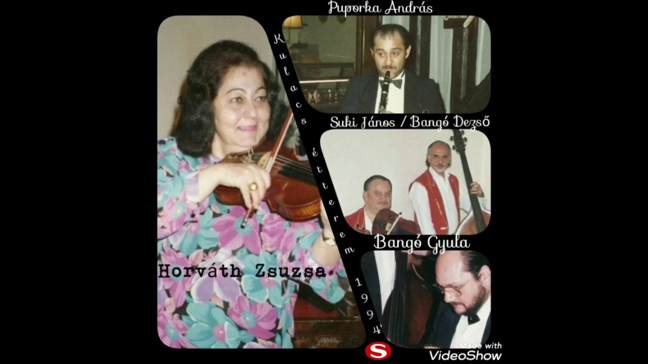 Horváth Zsuzsa és Zenekara-Nótacsokor 'éttermi felvétel'
