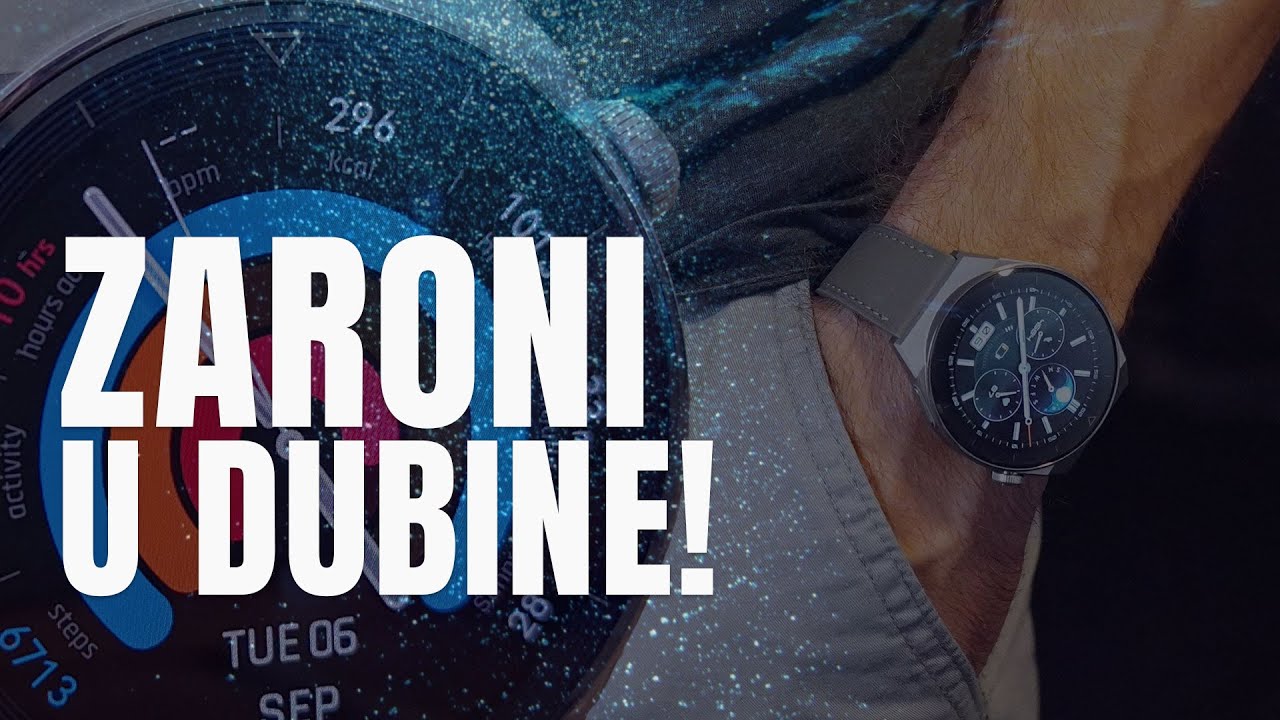 Elegancija na 30 m dubine! - Huawei Watch GT 3 Pro [Recenzija]