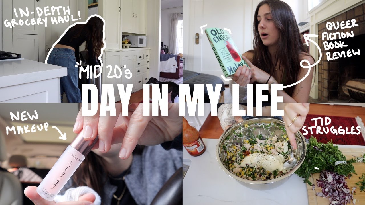 MID 20's DAY IN MY LIFE: T1D struggles, WLW book review, makeup recs & more!