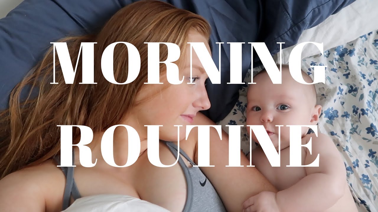 YOUNG MOM MORNING ROUTINE!