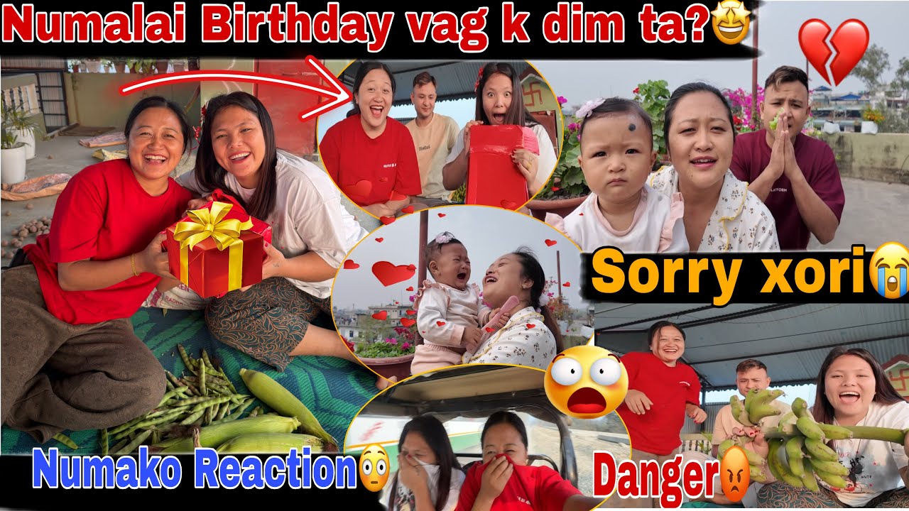 LU HAPPY BIRTHDAY NUMA✨🤩YATI DHERAI KOSELI HERA AAIM NUMA KO REACTION UNEXPECTED GIFT🤩🥰