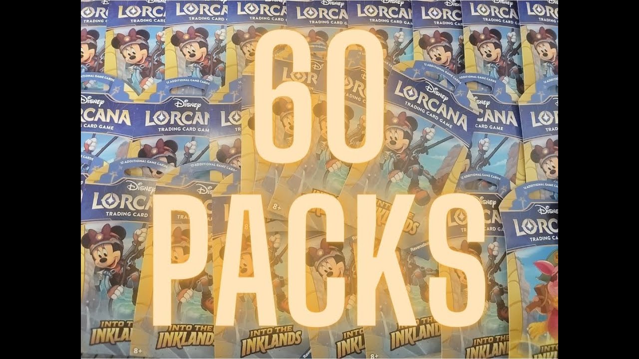 Lorcana Into the Inklands 60 blisters busted!