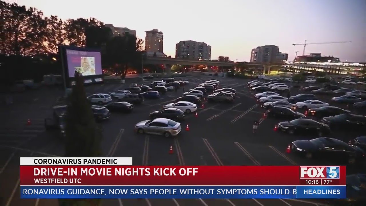 Drive-In Movie Theater Debuts In Westfield UTC Parking Lot
