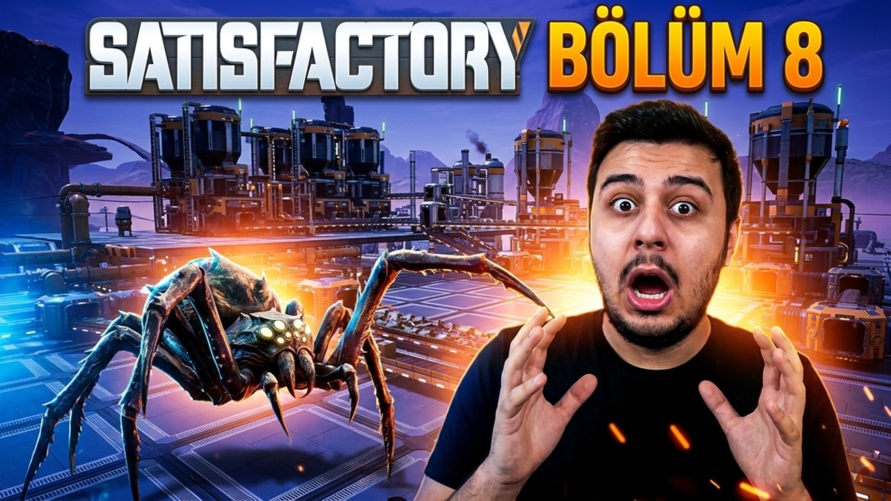 GEZEGENİ KEŞFEDİYORUZ! | SATİSFACTORY TÜRKÇE BÖLÜM 8