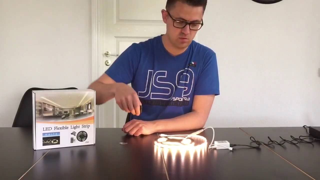 LED Lysb&aring;nd Hvid fra EasyLight