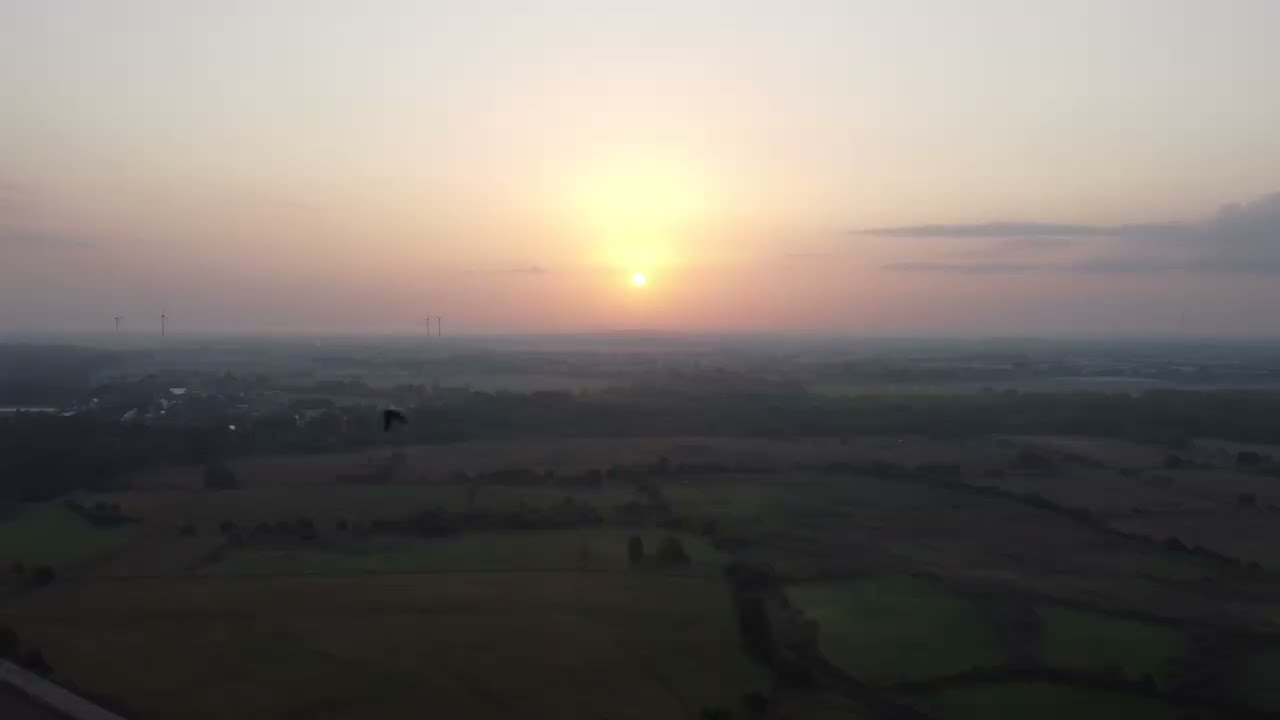 Sunrise in Blankenfelde | 4K cinematic video | DJI Mini 2