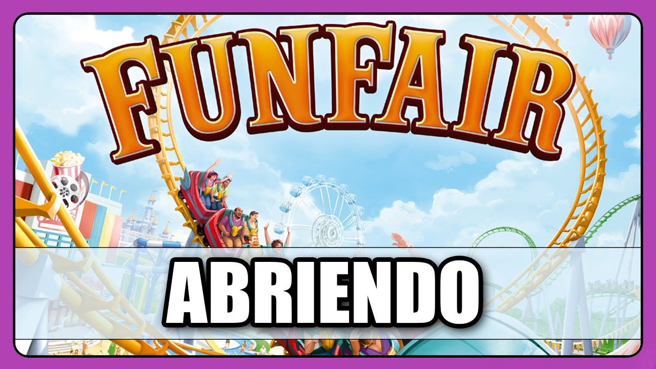 FUNFAIR - Dentro de la Caja - Unboxing Juego de Mesa - unna