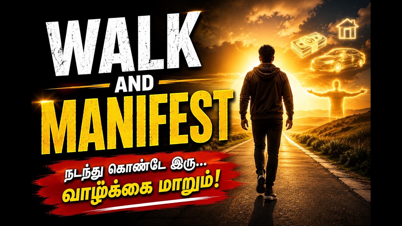 Walking 🚶‍♀️ Manifestation Technique தினமும் நடங்க... அதிசயம் நடக்கும்
