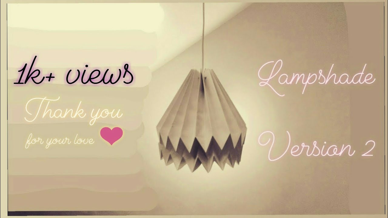 Lampshade DIY version 2