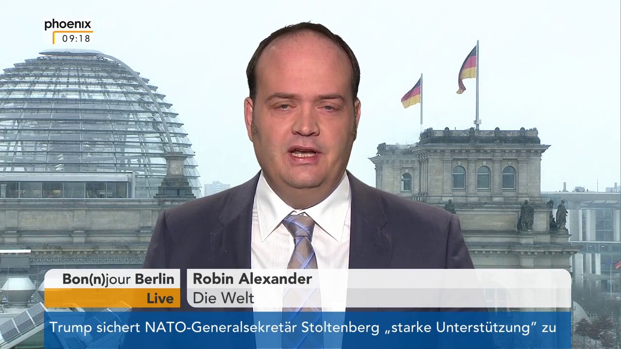 Bon(n)jour Berlin: Robin Alexander zur Präsidiumssitzung der CDU/CSU am 06.02.2017