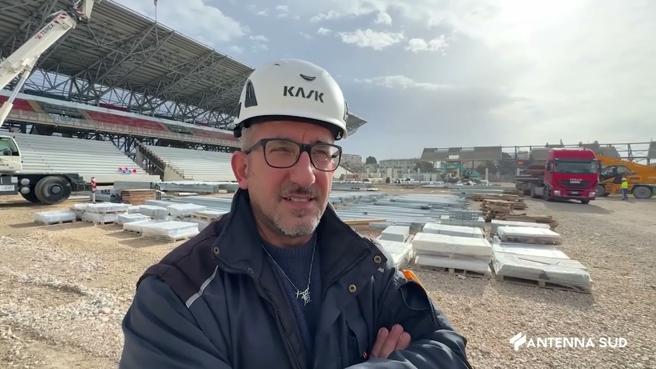 05 GENNAIO 2026 - TARANTO - AGGIORNAMENTO LAVORI STADIO IACOVONE
