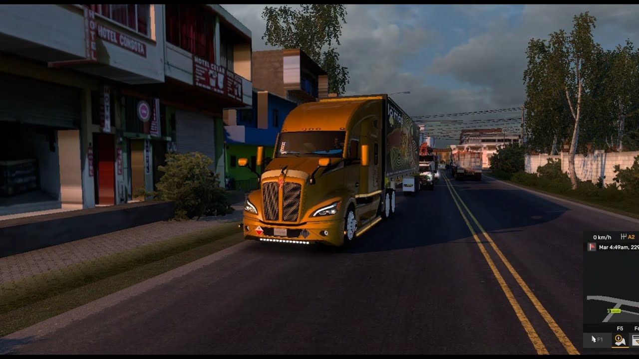 Saliendo de BUCARAMANGA así SAN GIL en  KENWORTH_ T680_NEXTGEN  