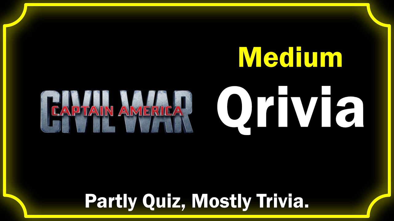 Qrivia! Civil War - 10 Medium Questions!
