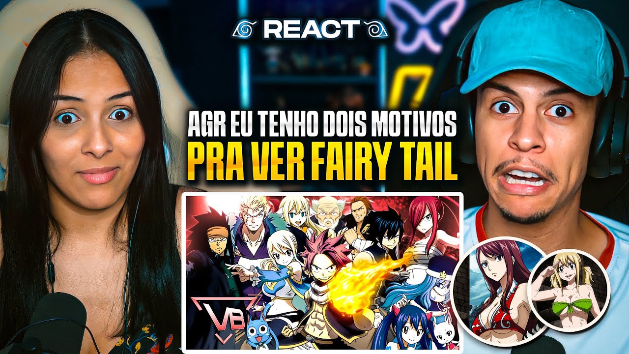VITCH BEATS - Magos da Fairy Tail (Especial) | [Casal Jounin React] 🔥