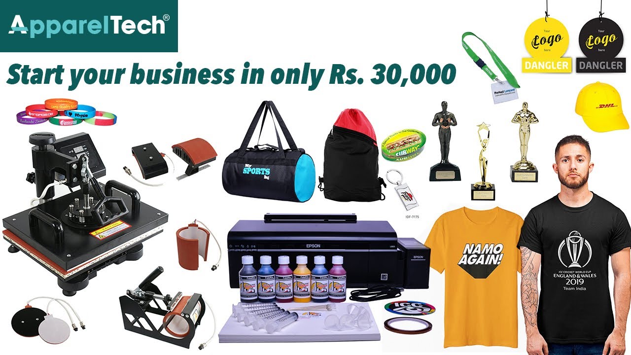 Start Your Own T-shirt Printing Business in Low Investment | High Profit