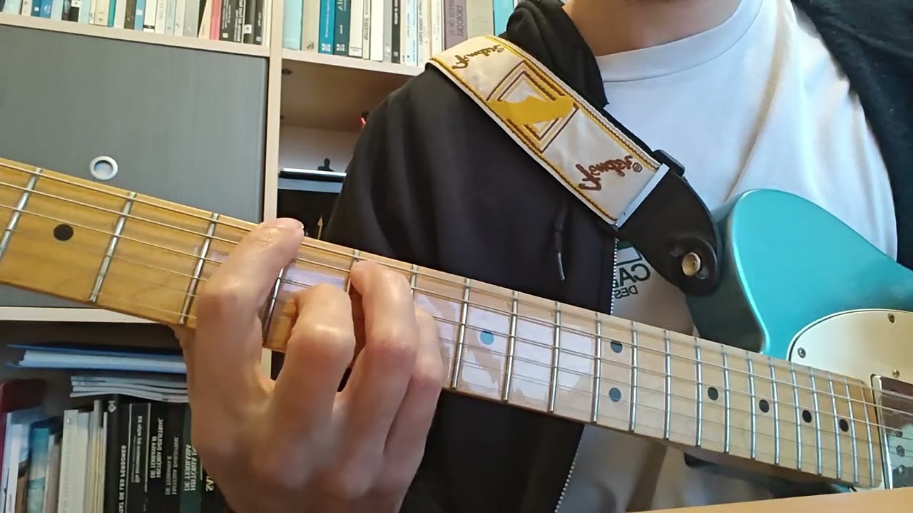 Abril Guitar Riff Cover (Cala Vento)