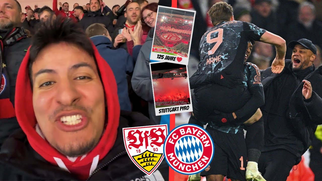 125 JAHRE FC BAYERN ❤️🤍 + COMAN TRAUMTOR ⚽️🔥 | VFB Stuttgart vs. FC Bayern München | CedrikTV