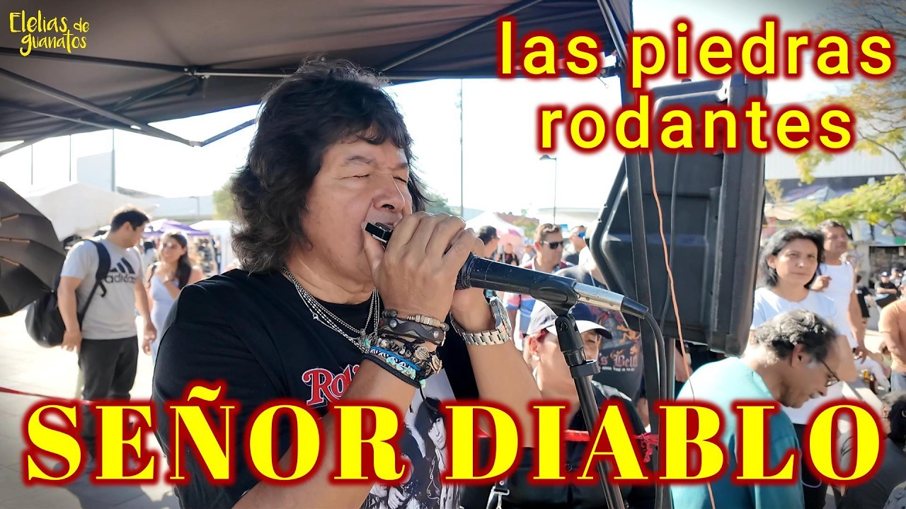SEÑOR DIABLO en el Tianguis Cultural de Guanatos (las piedras rodantes)