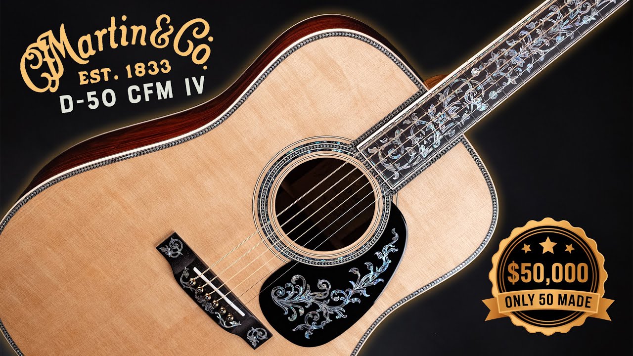 Martin D-50 CFM IV Review & Demo with Matt Chulka — Only 50 Exist, each sell for $50,000!