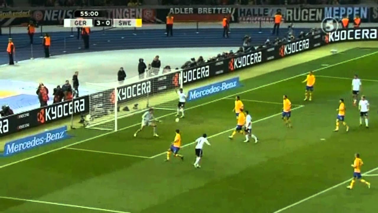 Germany vs Sweden 4-4 VM-Kval
