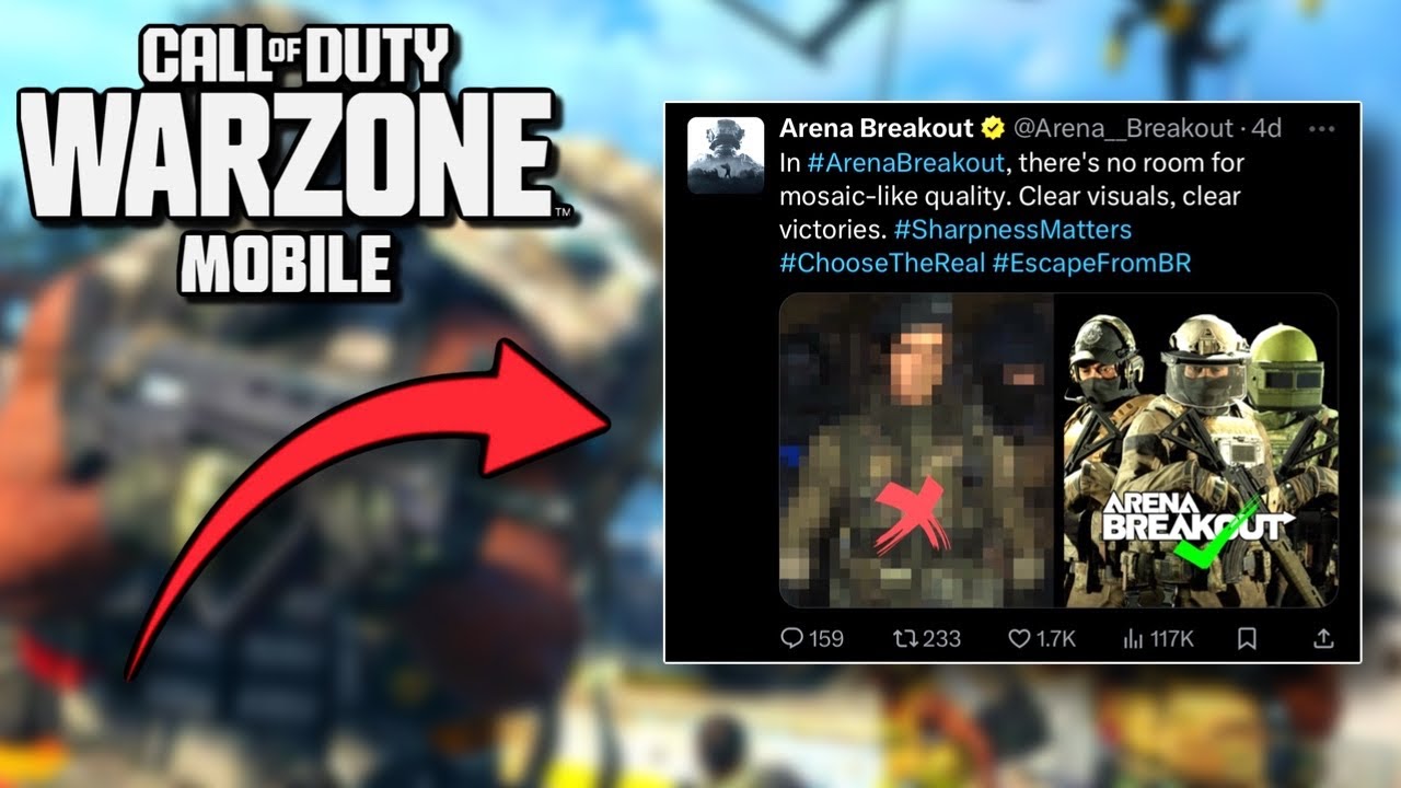 These Popular Games Are Taking Shots At Warzone Mobile