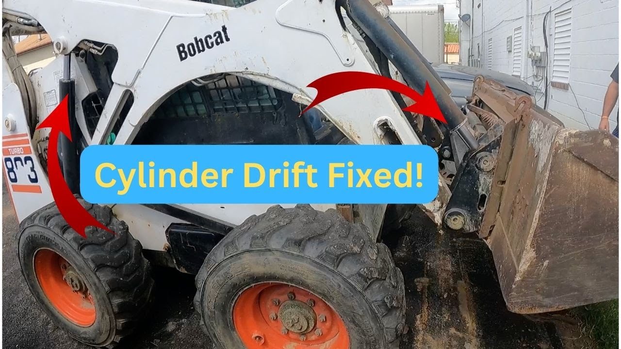 Смещение цилиндра Bobcat ИСПРАВЛЕНО!