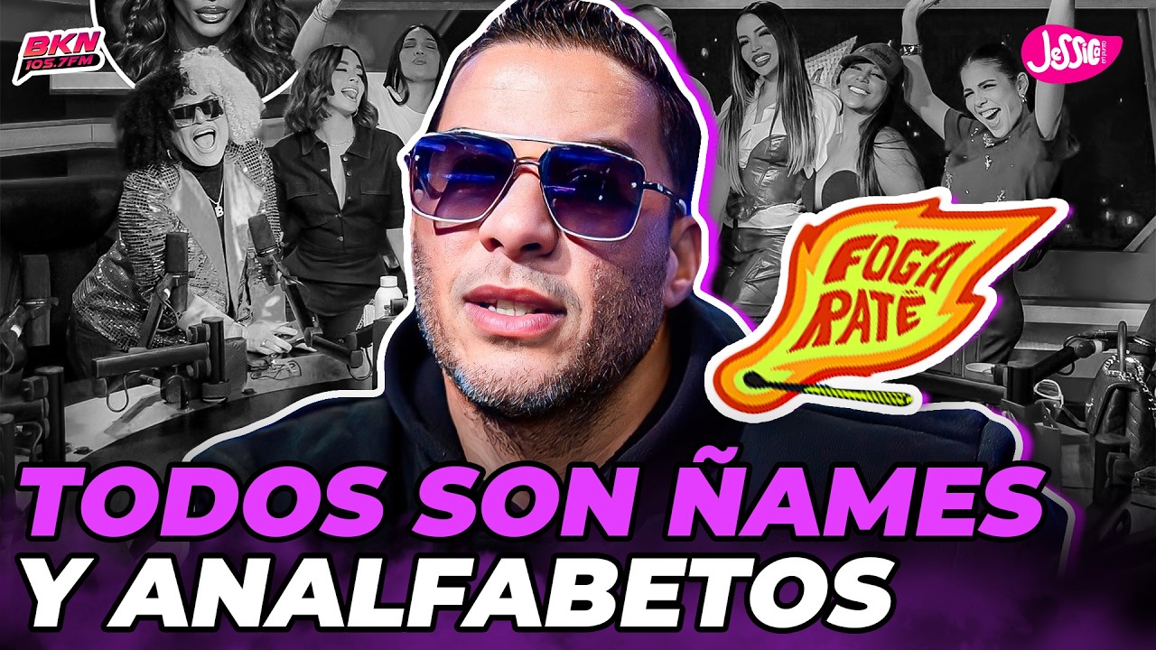 EL MAESTRO CRISTIAN CASA BLANCA LLAMA ANALFABETOS A ELENCO DE SU ANTIGUO TRABAJO FOGARATE