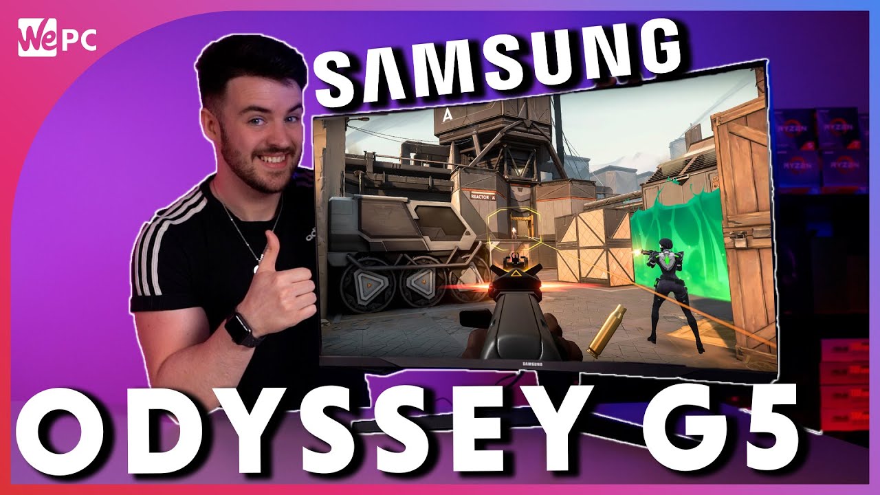 Обзор игрового монитора Samsung Odyssey G5 (1440p 144 Гц)