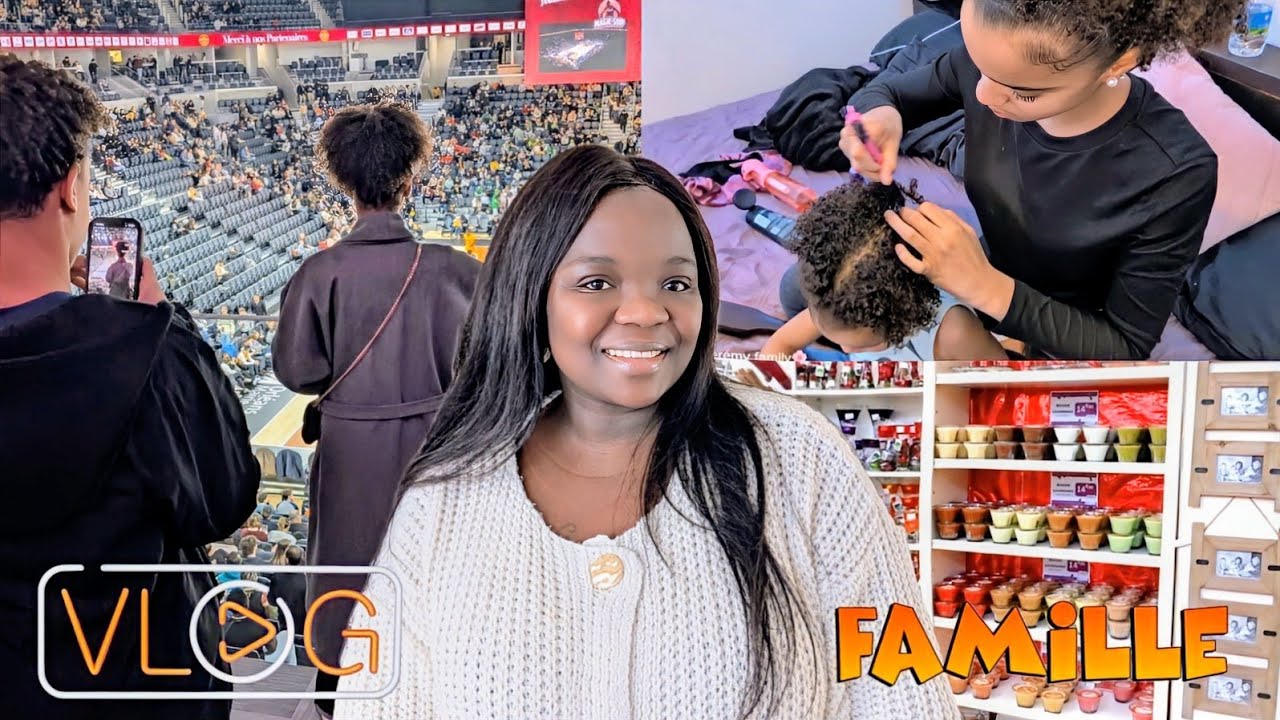 Une journée avec nous : entre shopping, préparation des repas et match de basket🏀