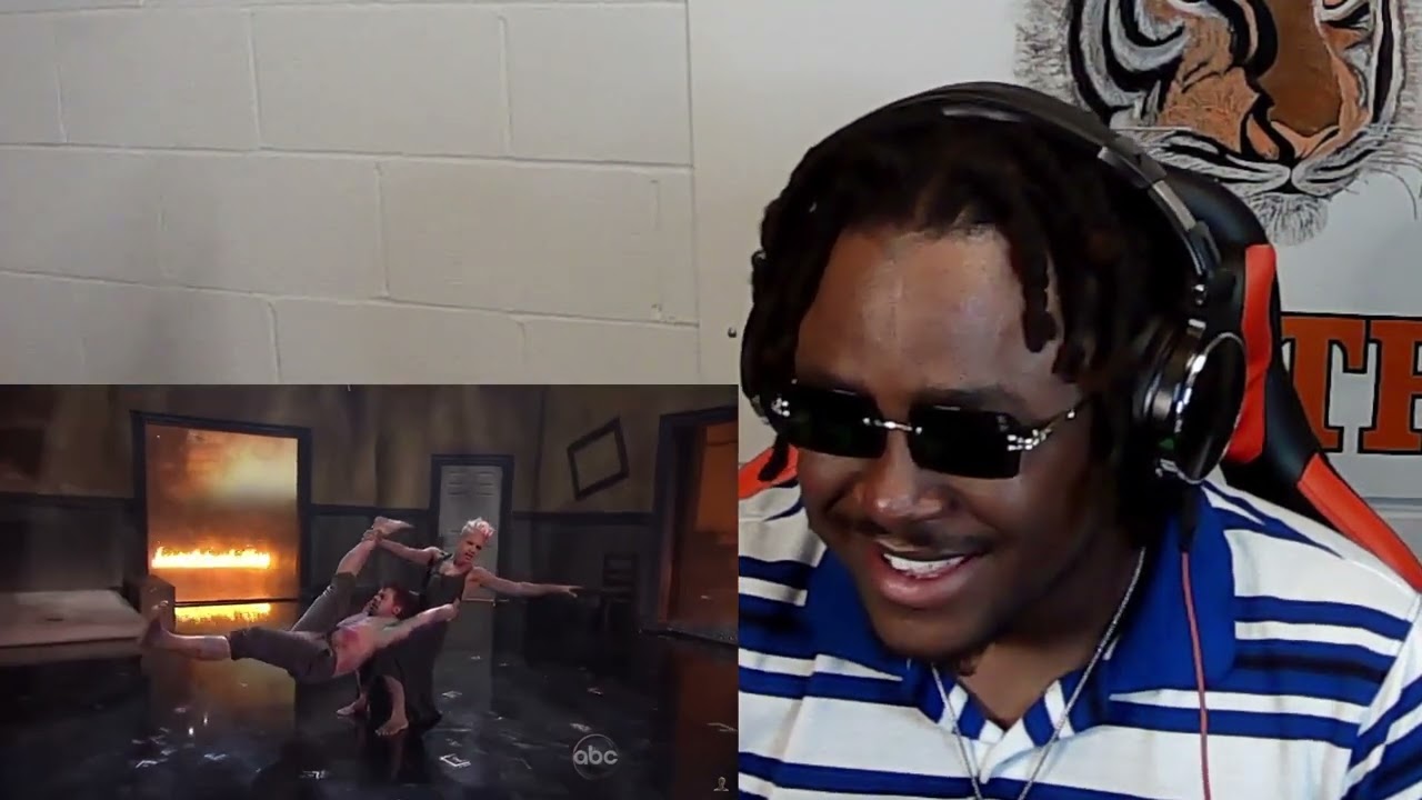 LeoJ Reacts To P!nk - Try (Live at American Music Awards 2012)