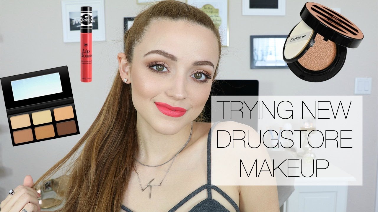 Full Face Using Kokie Cosmetics | Drugstore First Impressions