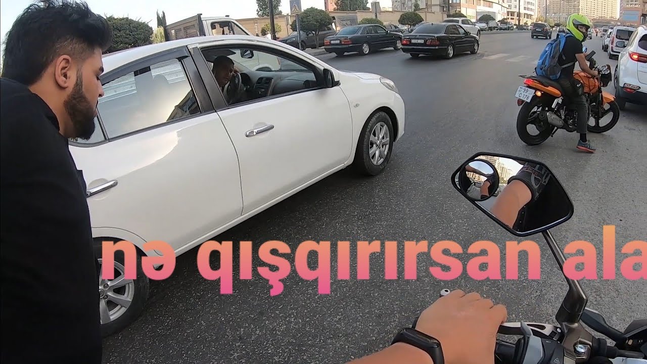 #MOTO VLOG 87 #QƏZA, #DRİFT, #MÜBAHİSƏ 2 BMW DRİF ETDİ SƏSKÜY