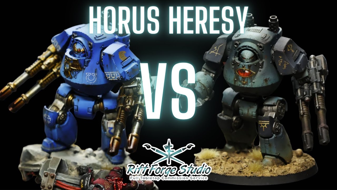 Ultramarines vs Sons of Horus - Warhammer Horus Heresy battle report Ep28