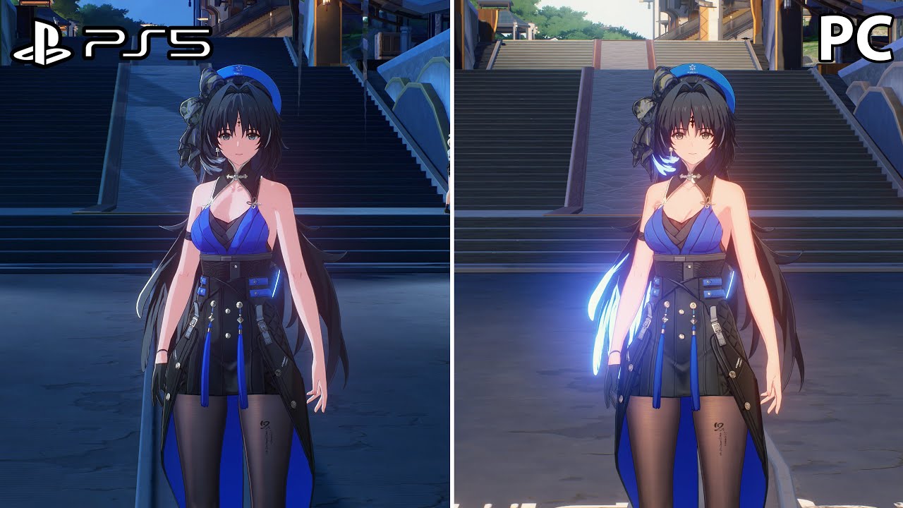 Wuthering Waves PS5 VS PC Graphics Comparison (4K)